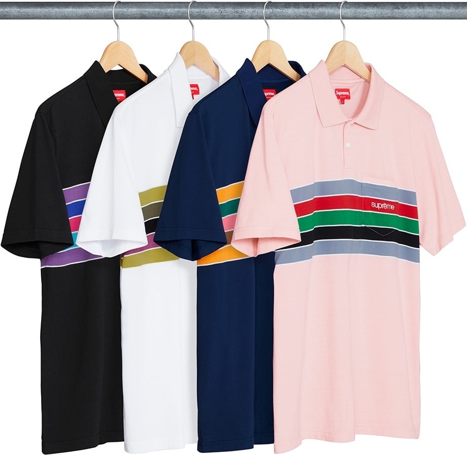 Chest Stripes Polo